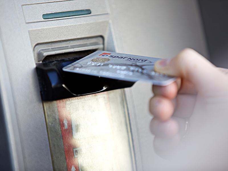 Spar Nord Kort Automat